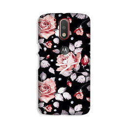 Pink rose Case for Moto G4 Plus
