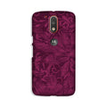 Purple Backround Case for Moto G4 Plus