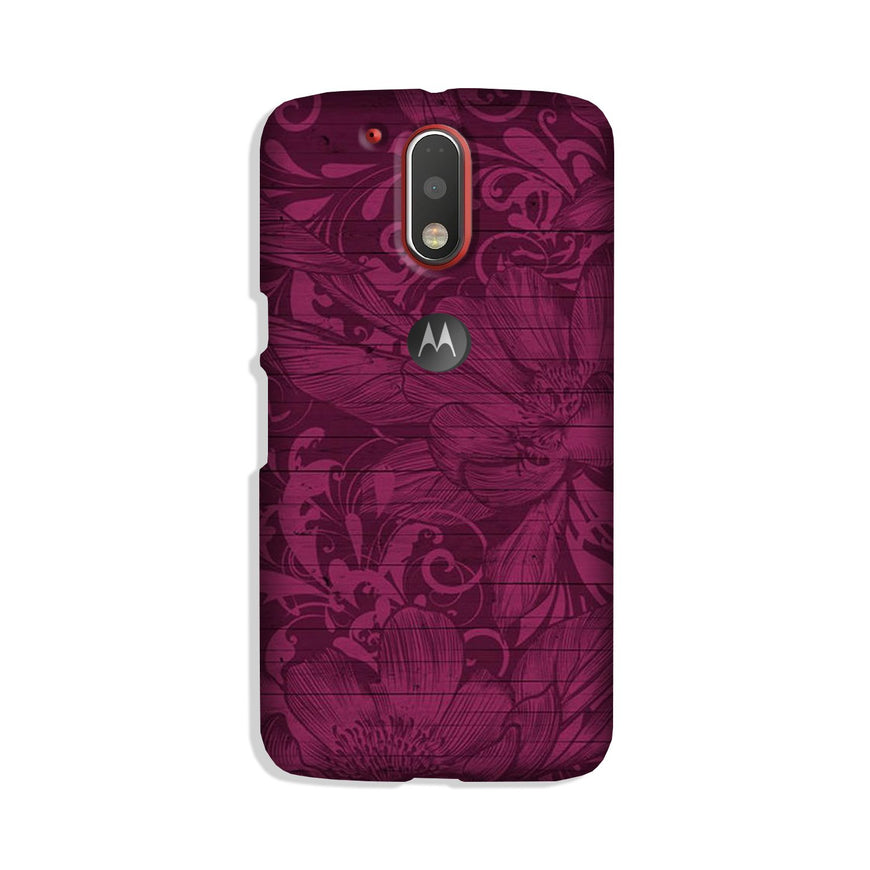 Purple Backround Case for Moto G4 Plus