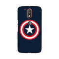 Captain America Case for Moto G4 Plus