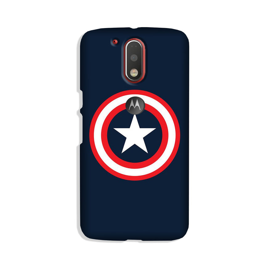 Captain America Case for Moto G4 Plus