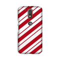 Red White Case for Moto G4 Plus