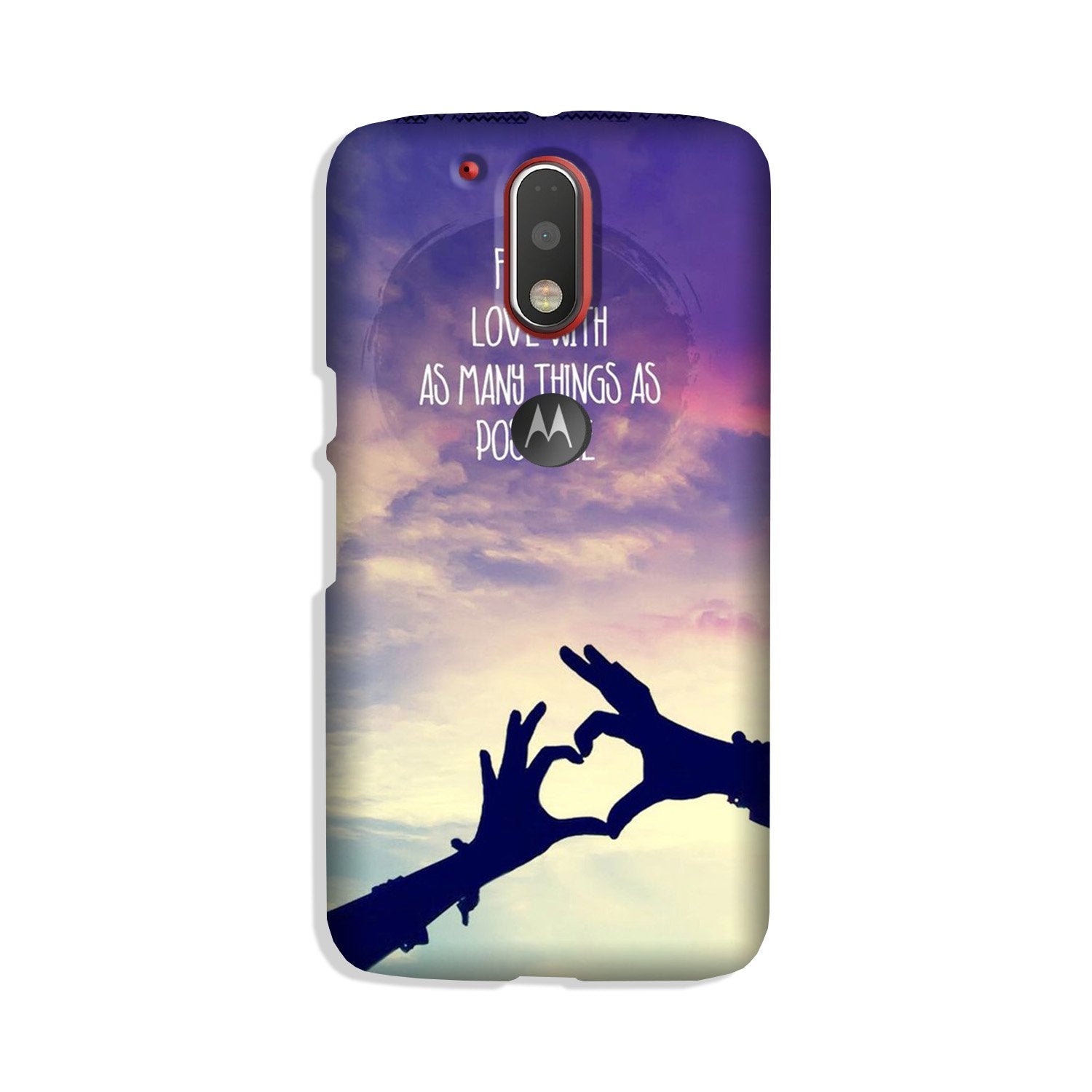 Fall in love Case for Moto G4 Plus