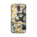 White flowers Case for Moto G4 Plus