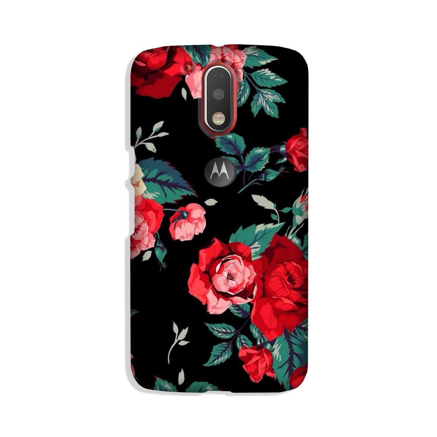 Red Rose Case for Moto G4 Plus