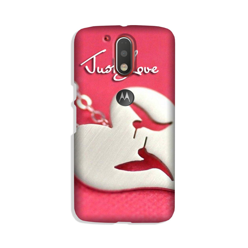Just love Case for Moto G4 Plus