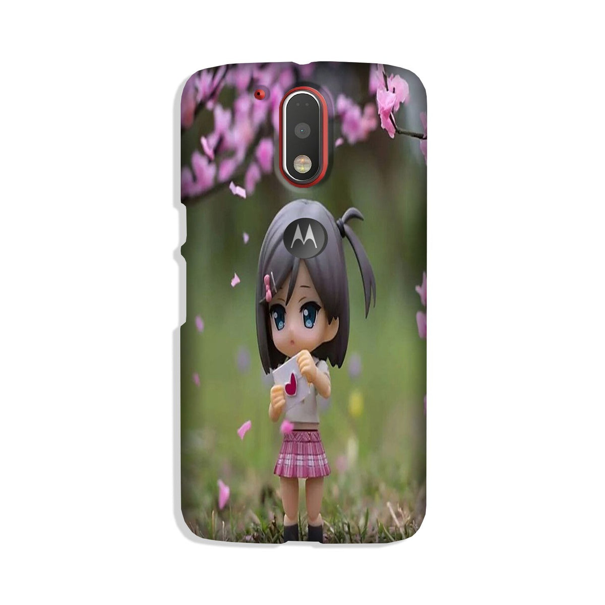 Cute Girl Case for Moto G4 Plus