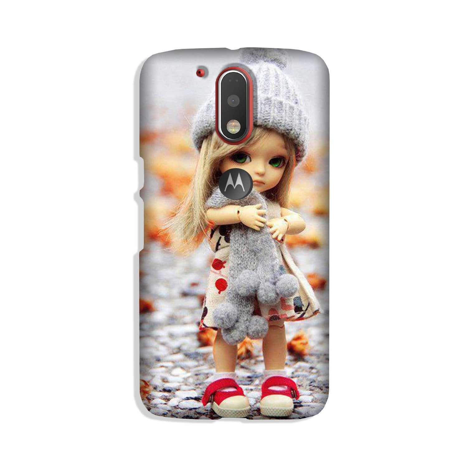Cute Doll Case for Moto G4 Plus