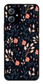 Floral Pattern Metal Mobile Case for Moto G54 5G   (Design No -10)