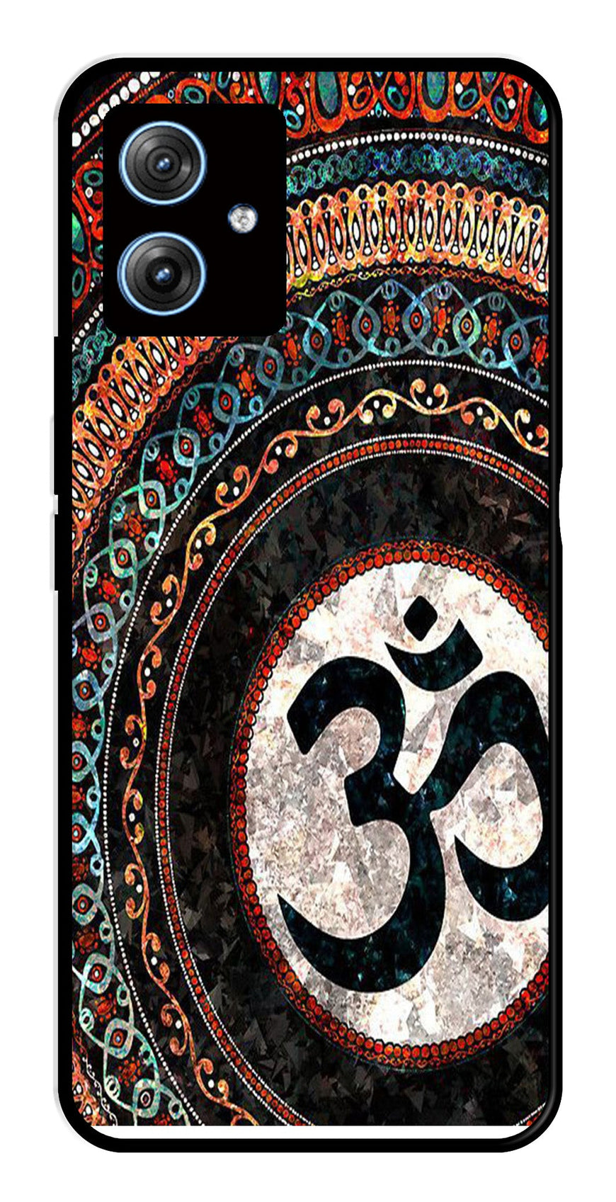 Oum Design Metal Mobile Case for Moto G54 5G   (Design No -15)