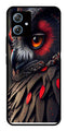 Owl Design Metal Mobile Case for Moto G54 5G   (Design No -26)