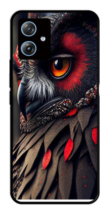 Owl Design Metal Mobile Case for Moto G54 5G