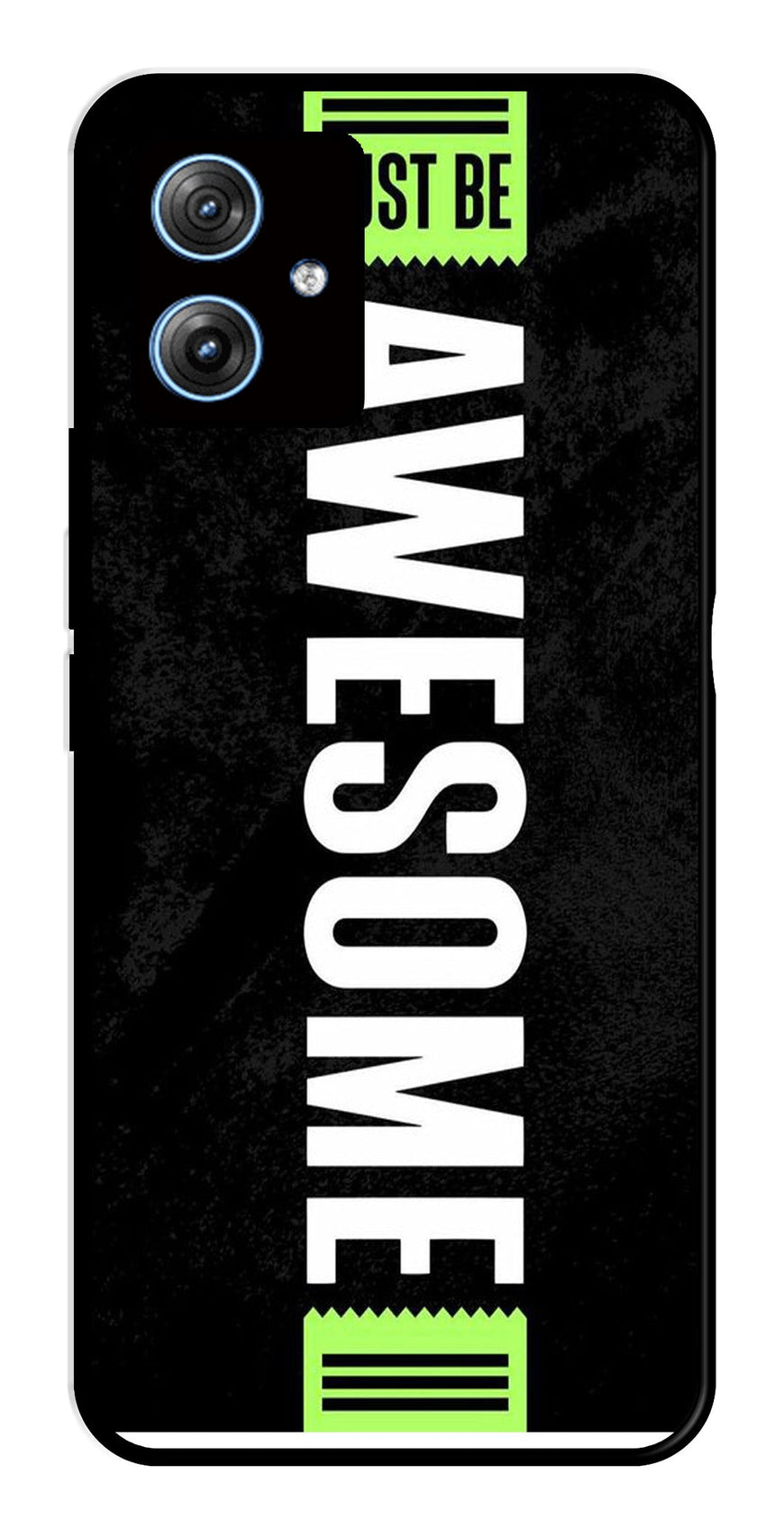 Awesome Metal Mobile Case for Moto G54 5G   (Design No -33)