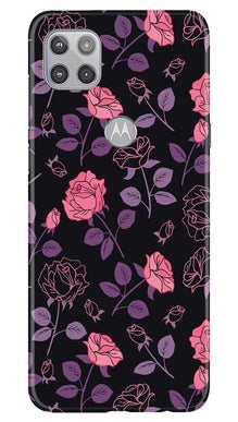 Rose Pattern Mobile Back Case for Moto G 5G (Design - 2)