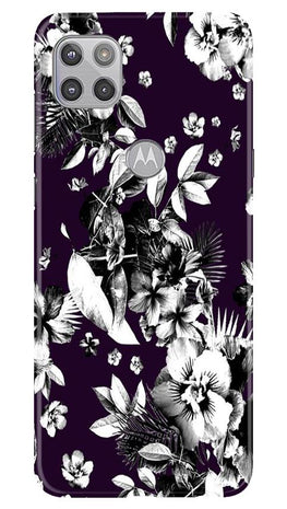 white flowers Case for Moto G 5G