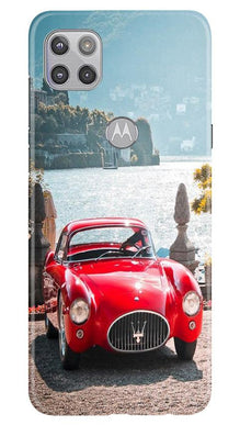 Vintage Car Mobile Back Case for Moto G 5G (Design - 51)