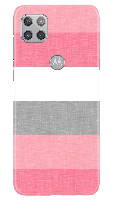 Pink white pattern Case for Moto G 5G