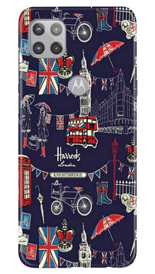 Love London Mobile Back Case for Moto G 5G (Design - 75)
