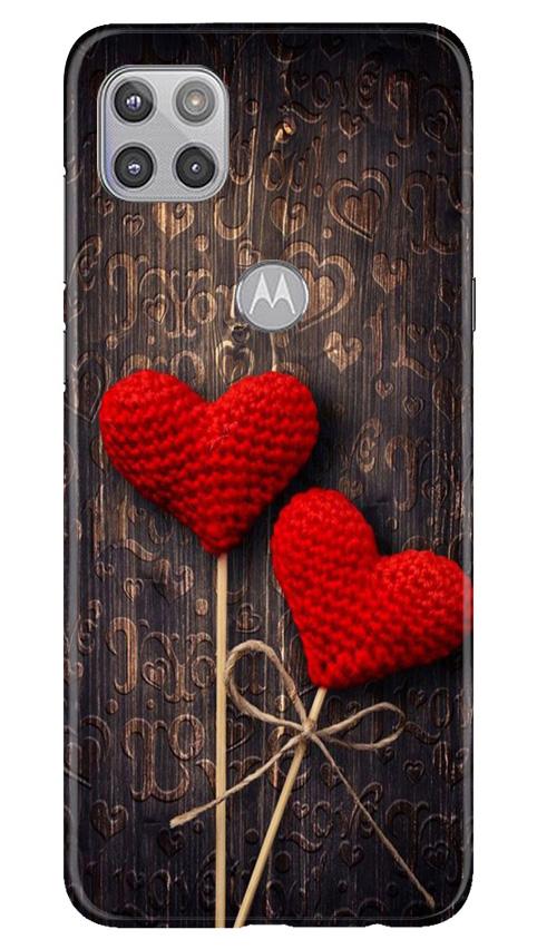 Red Hearts Case for Moto G 5G
