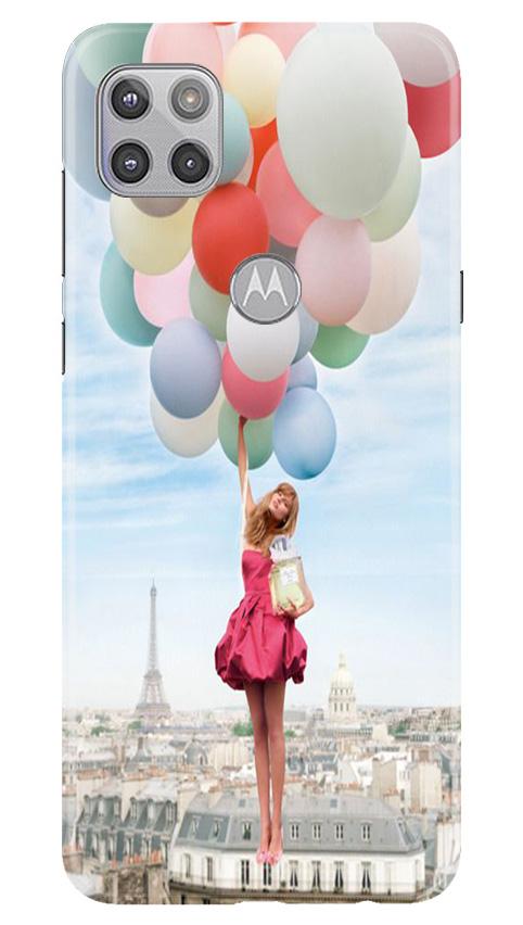 Girl with Baloon Case for Moto G 5G