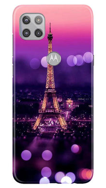 Eiffel Tower Mobile Back Case for Moto G 5G (Design - 86)