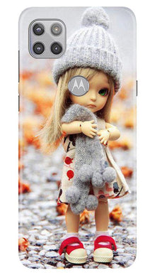 Cute Doll Mobile Back Case for Moto G 5G (Design - 93)