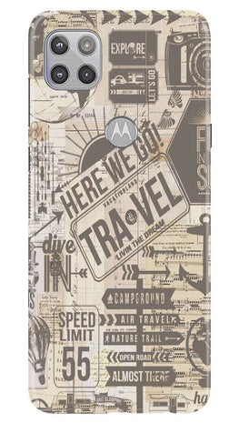Travel Case for Moto G 5G(Design - 104)