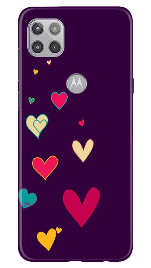 Purple Background Case for Moto G 5G(Design - 107)