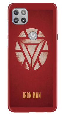 Iron Man Superhero Mobile Back Case for Moto G 5G  (Design - 115)