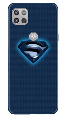 Superman Superhero Mobile Back Case for Moto G 5G  (Design - 117)