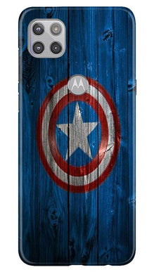 Captain America Superhero Mobile Back Case for Moto G 5G  (Design - 118)