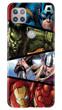Avengers Superhero Mobile Back Case for Moto G 5G  (Design - 124)
