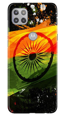 Indian Flag Mobile Back Case for Moto G 5G  (Design - 137)