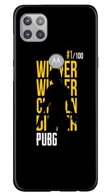 Pubg Winner Winner Mobile Back Case for Moto G 5G  (Design - 177)