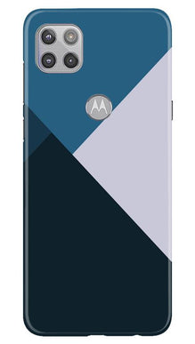 Blue Shades Mobile Back Case for Moto G 5G (Design - 188)