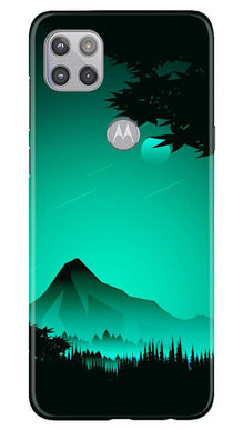 Moon Mountain Mobile Back Case for Moto G 5G (Design - 204)