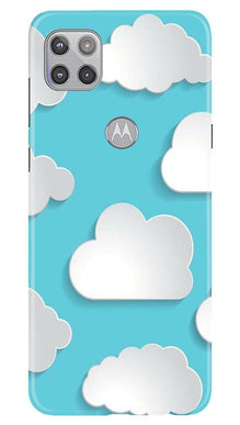 Clouds Mobile Back Case for Moto G 5G (Design - 210)