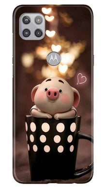 Cute Bunny Mobile Back Case for Moto G 5G (Design - 213)