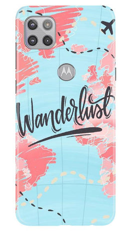 Wonderlust Travel Case for Moto G 5G (Design No. 223)