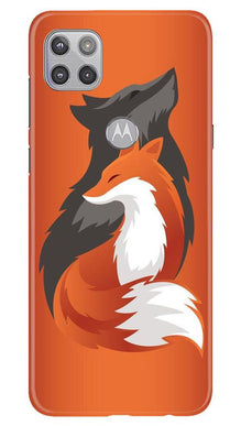 Wolf  Mobile Back Case for Moto G 5G (Design - 224)