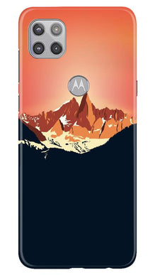 Mountains Mobile Back Case for Moto G 5G (Design - 227)
