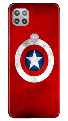 Captain America Mobile Back Case for Moto G 5G (Design - 249)
