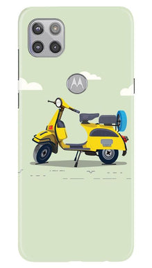 Vintage Scooter Mobile Back Case for Moto G 5G (Design - 260)
