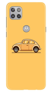 Vintage Car Mobile Back Case for Moto G 5G (Design - 262)