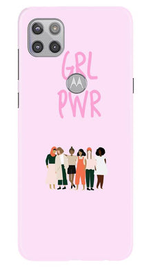 Girl Power Mobile Back Case for Moto G 5G (Design - 267)