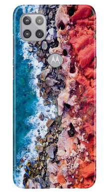 Sea Shore Mobile Back Case for Moto G 5G (Design - 273)
