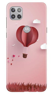 Parachute Mobile Back Case for Moto G 5G (Design - 286)