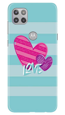 Love Mobile Back Case for Moto G 5G (Design - 299)
