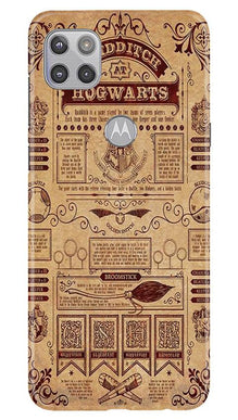 Hogwarts Mobile Back Case for Moto G 5G (Design - 304)