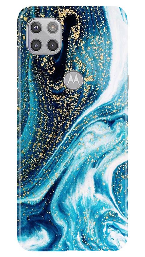 Marble Texture Mobile Back Case for Moto G 5G (Design - 308)